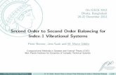 Second Order to Second Order Balancing for Index-1 Vibrational … · 2013-01-07 · MAX PLANCK INSTITUTE FOR DYNAMICS OF COMPLEX TECHNICAL SYSTEMS MAGDEBURG 7th ICECE 2012 Dhaka,