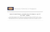 SECURITIES AND FUTURES ACT (CAP. 289) · Guidelines on Applications for Approval of Arrangements under Paragraph 9 of the Third Schedule to the Securities and Futures Act (Cap. 289)