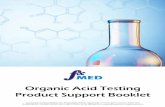 Organic Acid Testing Product Support Booklet · regular bowel function, increased energy and alertness, increased concentration, improved verbal skills, less hyperactivity, and ...
