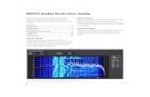MOTU Audio Tools User Guide...MOTU AUDIO TOOLS USER GUIDE 3 FFT AND SPECTROGRAM DISPLAY The FFT analysis pane displays a real-time Fast Fourier Transform (FFT) frequency measurement