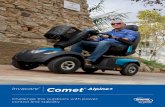 Invacare Comet® Alpine+...Comet Alpine + - EU - 12/2016 For more comprehensive pre-sales information about this product, including the product’s user manual, please see your local
