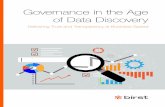 Governance in the Age of Data Discovery - Birst · Governance in the Age of Data Discovery: Delivering Trust and Transparency at Business Speed 4 1 Wayne Eckerson, Making Peace with