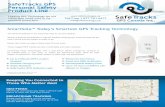 SmartSole™ Today’s Smartest GPS Tracking Technology - SMART SOLE.pdf · 2018-10-23 · GEO-FENCE SafeTracks will notify you when a device user enters or exits the Safe Geo-Fence.