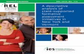 A descriptive analysis of state-supported formative assessment … · 2011-11-23 · Center, Inc. A descriptive analysis of state-supported formative assessment initiatives in New