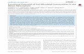 Functional Potential of Soil Microbial Communities …129.15.40.254/NewIEGWebsiteFiles/publications/Li-2014-Fx...Functional Potential of Soil Microbial Communities in the Maize Rhizosphere