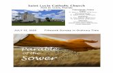 Saint Lucie Catholic Church · PDF file 7/12/2020  · Carlos Melendez Church: 280 SW Prima Vista Parish Center: 290 SW Prima Vista Parish Office: 425 SW Irving Street, Port St. Lucie,