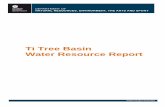 Ti Tree Basin Water Resource Report€¦ · - 4 - 1 INTRODUCTION The Ti Tree Basin Water Resource Report is a supporting document to the Ti Tree Water Allocation Plan (NRETAS, 2009).