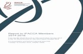 FINAL Report to IFACCA members 2014-2016 · Report to members 2016 Report to IFACCA Members October 2016 International Federation of Arts Councils and Culture Agencies (IFACCA) PO