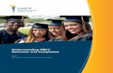 Understanding HBCU Retention and Completion...support student success absent the public funding (be it student- or institution-based) that has long subsidized the cost of earning a