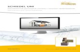 Schiedel UNi - Гранд Камин · Schiedel UNI 2017 Общая информация Schiedel UNI – универсальная и многовариантная дымоходная