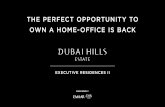 THE PERFECT OPPORTUNITY TO OWN A HOME …...Emaar in partnership with DMCC, the Global Free Zone of the Year for four consecutive years*, brings you a new opportunity to run a successful