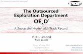 The Outsourced Exploration Department OExD99250059a3cd1f6469d1-f78f6abd7d4d974f22fa395988673be4.r28.c… · The Outsourced Exploration Department® Cons Pros Expensive Less flexible
