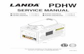 SERVICE MANUAL · 2018-04-17 · 8.920-098.0 SERVICE MANUAL PDHW For technical assistance or the dealer nearest you, consult our web page at PDHW5-35624E 1.110-060.0 PDHW5-35624E/SS
