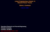 Linear Programming: Chapter 13 Network Flows: Theoryanitescu/TEACHING/ATKINSON/m1100new.dir/… · Linear Programming: Chapter 13 Network Flows: Theory Robert J. Vanderbei May 21,