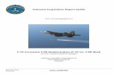 Selected Acquisition Report (SAR) - GlobalSecurity.org · € 000999 Initial Spares/Repair Parts (Shared) € € Air Force 3010 05 0207138F € € € Line€Item Name € € F2232B