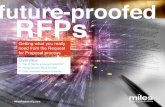 future-proofed RFPs - Marketing Destinations · other online marketing program must first meet your audience’s needs and the marketing objectives of ... Emphasize data-driven evolution: