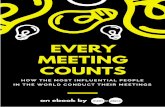 Every Meeting Counts - eBook - Amazon S3€¦ · Like Steve Jobs, Mr. Bezos also doesn’t find any good at presentations in his meetings. Instead, every meeting moderator needs to