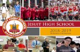 Jesuit High School 2018-2019 · Boosters Club Mtg - 7:00pm President’s Club Dinner 6:30pm PACE Ladies Luncheon 1st Qtr Christian Service Deadline for Frosh/Soph/Jr Christian Service
