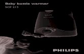Baby bottle warmer - download.p4c. · PDF file food. The Philips Baby Bottle Warmer is a high-performance product that warms both bottles and jars of baby food, and belongs to a complete