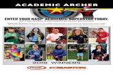 ENTER YOUR NASP ACADEMIC SUPERSTAR TODAY. · One of your Academic Archers could be among next year’s winners ENTER YOUR NASP ® ACADEMIC SUPERSTAR TODAY. Attention NASP® BAI Coaches