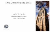 “We Only Hire the Best”4. Recognize that inclusivity and climate, curricular diversity, creating a pipeline of diverse scholars, faculty recruitment, and faculty retention are