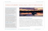 DISCOVERY SAILING 2019 REVIEWdiscoverysailing.com/Newsletters/newsletter2019.pdf · 2019-12-17 · Discovery Sailing December 16, 2019 Above … sunset and nice schooner, from our