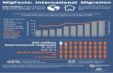 MigFacts - International Migration · 2017-07-10 · International Migrant Stock: The 2008 Revision, May 2009, and 2015 Revision, December 2015, unless otherwise noted. (2) UNDESA,