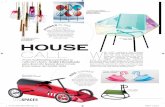 Elise Luttik Amen&Amen HOUSEw CALL€¦ · contemporary furniture giant Kartell commissioned the industry’s top designers to create novel pieces for kids. That plastic Piero Lissoni