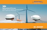 MasterFlow · MasterFlow 7 Well-founded Expertise for Wind Power MasterFlow 9500 Exagrout for Offshore Wind Turbines MasterFlow 9500 is a new generation of ultra high strength, high