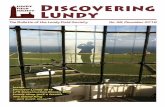 Discovering Lundy2016 marks the 70th anniversary of the founding of the Lundy Field Society [and the 50th anniversary of my first visit to camp on and explore the island]. This Bulletin,