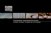 POWER GENERATION… · Seamless Pipe and Tubes to 8” (extrusion, piercing, ... Value added operations The TUBACEX group is a fully integrated seamless tubes & pipes manufacturer