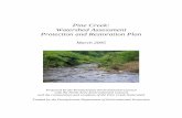 Pine Creek: Watershed Assessment Protection and Restoration Plan · 2017-07-15 · Pine Creek Watershed Assessment, Protection and Restoration Plan March 2005 Executive Summary 3