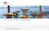 BREAKFAST - Marriott International€¦ · BREAKFAST QR 90 PER PERSON BREAD AND PASTRIES White Toast, ... LOCAL DELIGHTS COFFEE BREAK QR 75 PER PERSON Savory Ful Medammes Zaatar and