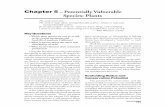 Chapter 5 – Potentially Vulnerable Species: Plants · Mexican flannelbush Fremontodendron mexicanum Endangered p San Bernardino blue grass Poa atropurpurea Endangered y y California