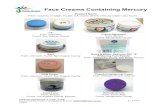 List of face creams containing mercury · JiaoLi HuiChuSu, Whitening Speckles Removed Cream AB Set. From: China; Found: Internet . JiaoLi HuiChunSu, 10-Days Eliminating Freckle Day