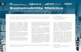 Sustainability Metrics - United Nations Environment ...€¦ · impact on portfolio value, corporate reputation and corporate success in many ways. The adoption of Corporate Real