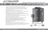Heavy-Duty Commercial Gas - waterheaters.cn · Order Entry and Sales 500 Princeton Road (FEDEX, UPS) Johnson City, TN 37601-2030 P.O. Box 4808 (Mailing) Johnson City, TN 37602-4808