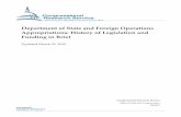Department of State and Foreign Operations Appropriations ...broadcasting, and related programs within the Commerce, Justice, State, the Judiciary, ... The transition between the different
