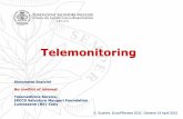 Telemonitoringassets.escardio.org/assets/Presentations/EPR2011/... · Telemonitoring S. Scalvini, EuroPRevent 2011, Geneve 14 April 2011 Simonetta Scalvini ... In situ monitoring