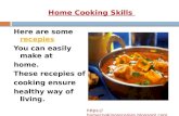 Home Cooking Recepies