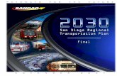 2030 Regional Transportation Plan: Pathways for our Future, 2007 · 2007-12-18 · 401 B Street, Suite 800 • San Diego, CA 92101-4231 • (619) 699-1900 2030 REGIONAL TRANSPORTATION