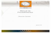Dirección Generaltransparencia.esonora.gob.mx/NR/rdonlyres/AECCDFDC... · Guía para la elaboración del Manual de Procedimientos IV.- REFERENCIAS 1. Presentar la idea o proyecto