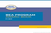 BEA PROGRAM AWARD BOOK - Community Development … BEA Award Book FINAL.pdfThe maximum award amount was $245,547. Of the 113 BEA Program award recipients, 94 received the maximum award.