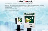 InfoTouch self-service interactive terminals · advertising, multi-touch tables. – multimedia interactive kiosk terminals with multi-touch technology. Also, we make custom design