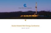 Scotia Howard Weil Energy Conference - Cabot Oil & Gas · 2020-04-07 · Scotia Howard Weil Energy Conference March 25 - 26, 2019. 2 Forward-Looking Statements and Other Disclosures