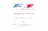Edition 2018 - Etats de la France...Président du conseil d’administration de Business France Animation : Dominique Seux, Directeur Délégué de la rédaction des Echos 11h05 -