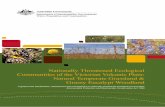 Nationally Threatened Ecological Communities of the ... · the Natural Temperate Grassland and the Grassy Eucalypt Woodland of the VVP as critically endangered ecological communities