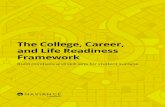 The College, Career, and Life Readiness Frameworkdese.ade.arkansas.gov/public/userfiles/Learning_Services...Identify career interests. Create a career-related SMART goal. Outcomes