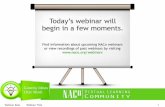 Webinar Date Webinar Title 1 - National Association of ... · Agenda: • Problems associated with stormwater: linking land cover to ... and TSS . 37 Economics of Green Infrastructure