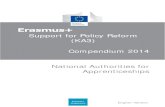 Erasmus+ Support for policy reform (KA3) · ERASMUS+ KA3: National Authorities for Apprenticeships 4 REFERENCE: 557135-EPP-1-2014-1-RO-EPPKA3-APPREN TITLE: National Authorities for